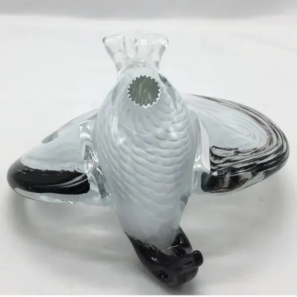 VTG Ronneby Sweden Glass Bird Figurine - Picture 11 of 12